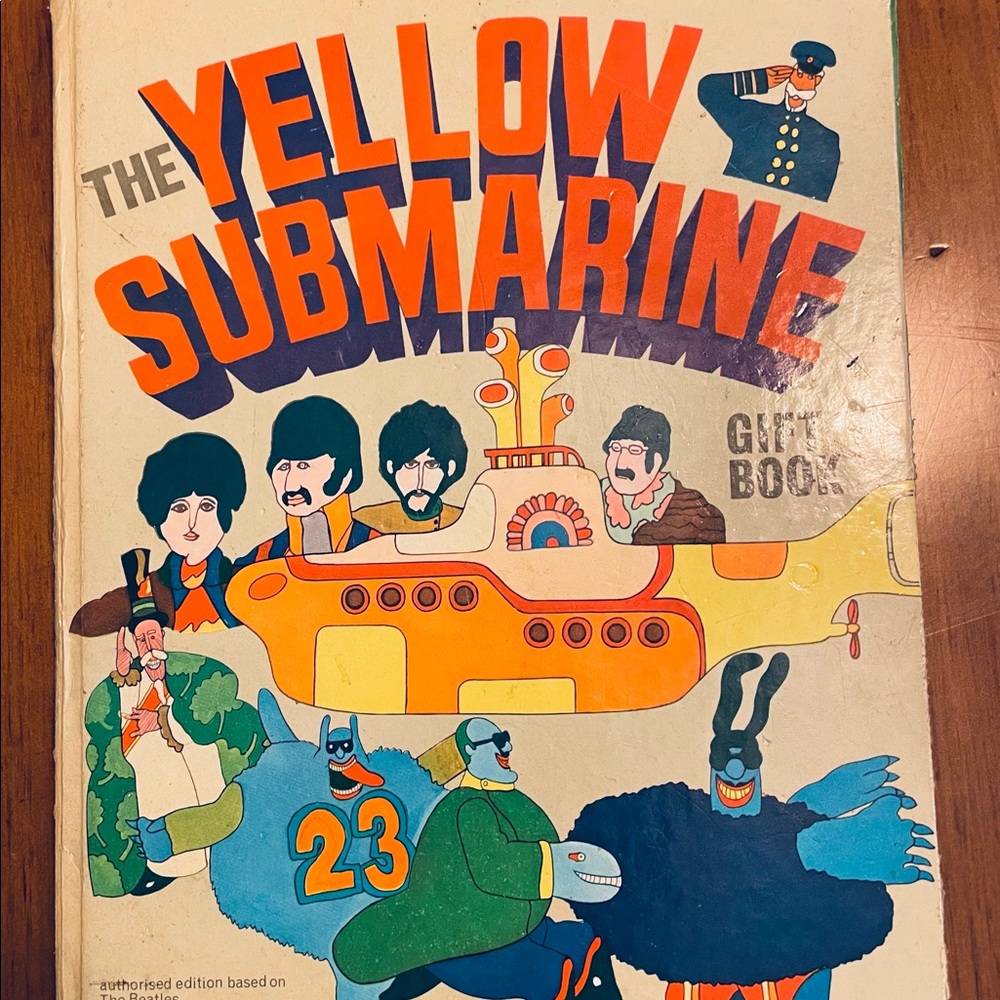 Vintage Book- The Yellow Submarine